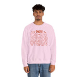 Comforting Crewneck Sweatshirt - It's Okay to Feel, Unisex, Self-Care Gift, Cozy Fashion, Spring Essentials