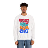Work Hard Dream Big - Unisex Heavy Blend™ Crewneck Sweatshirt