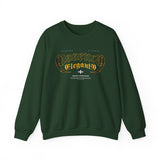 Crewneck Sweatshirt – 'Blessed & Elegant' Gothic Script Graphic