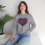 Burning Love Flame Crewneck Sweatshirt
