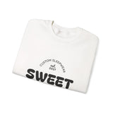 Sweet Dreams Sarcasm Sweatshirt, Cozy Unisex Crewneck, Gift for Humor Lovers, Casual Cool Outfit, Perfect for Sleepwear & Relaxation