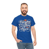 Pumpkin Spice Everything Unisex Tee - Fall Aesthetic, Cozy Casual Wear, Gift for Autumn Lovers, Halloween Shirt, Seasonal Apparel