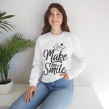 Make Me Smile Sweatshirt — 'You Make Me Smile' Cozy Crewneck