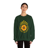 Radiant Blossoms Crewneck Sweatshirt