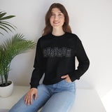 Destroy Graphic Crewneck Sweatshirt – Bold Text Streetwear Pullover