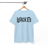 Wicked Witch Graphic Tee - 'Wicked' Gothic Logo T-Shirt