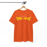 Happy Halloween Unisex Heavy Cotton Tee, Spooky Shirt, Fall Fashion, Pumpkin Tee, Halloween Costume, Gift for Halloween Lovers
