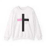 Inspirational Faith Sweatshirt, Jesus Loves You Crewneck, Christian Apparel, Religious Gift, Spiritual Comfort Wear, Casual Unisex Sweater