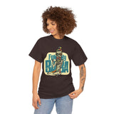 Funky Baba Unisex Heavy Cotton Tee, Retro T-Shirt, Casual Wear, Gift for Tea Lovers, Summer Outfit, Streetwear