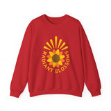 Radiant Blossoms Crewneck Sweatshirt