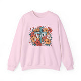 Faith Floral Crewneck Sweatshirt