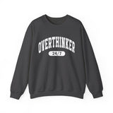Sweatshirt — Overthinker 24/7 Graphic Crewneck