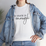 Christian Tee — "His Grace Is Enough" Inspirational Faith T‑Shirt