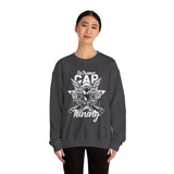 Crewneck Sweatshirt — “Extreme Cap Tuning” Engine Skull Graphic