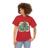 Funky Baba Unisex Heavy Cotton Tee, Retro T-Shirt, Casual Wear, Gift for Tea Lovers, Summer Outfit, Streetwear