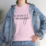 Christian Tee — "His Grace Is Enough" Inspirational Faith T‑Shirt