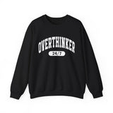 Sweatshirt — Overthinker 24/7 Graphic Crewneck