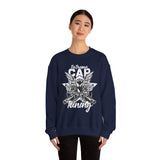 Crewneck Sweatshirt — “Extreme Cap Tuning” Engine Skull Graphic