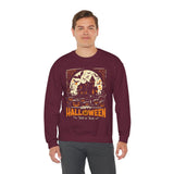 Halloween Sweatshirt, Unisex Crewneck, Trick or Treat Apparel, Spooky Season Fashion, Fall Wardrobe Essential