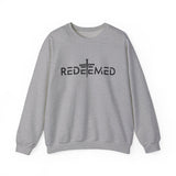 Redeemed Cross Crewneck Sweatshirt — Christian Faith Apparel