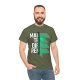 Make the Difference Unisex Heavy Cotton Tee, Motivational Shirt, Casual Wear, Gift Idea, Inspirational Apparel