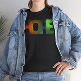 Hope Graphic Tee, Unisex Cotton Shirt, Inspirational T-Shirt, Gift for Friends, Casual Wear, Positive Vibes, Everyday Essentials