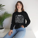 Comforting Crewneck Sweatshirt - It's Okay to Feel, Unisex, Self-Care Gift, Cozy Fashion, Spring Essentials
