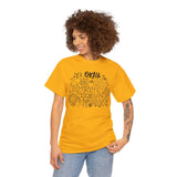 Floral Motivational Tee, It's Okay to Blossom T-Shirt, Positive Vibes Cotton Shirt, Self-Care Gift, Unisex Everyday Tee