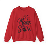 Make Me Smile Sweatshirt — 'You Make Me Smile' Cozy Crewneck