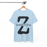 Generation Z T-Shirt — Bold 'Z' Graphic Tee