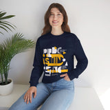 Playful Graphic Crewneck Sweatshirt – Cozy Casual Wear, Perfect for Lounging, Gifting, Birthdays, Everyday Comfort, Unique Designs