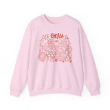 Comforting Crewneck Sweatshirt - It's Okay to Feel, Unisex, Self-Care Gift, Cozy Fashion, Spring Essentials