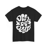 Groovy Unisex Heavy Cotton Tee | Perfect for Everyday Wear, Gifts, Casual Outings, Music Festivals, and Eco-Friendly Fashion