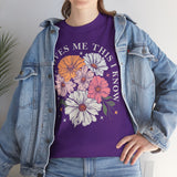 Jesus Loves Me This I Know Floral Tee