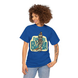 Funky Baba Unisex Heavy Cotton Tee, Retro T-Shirt, Casual Wear, Gift for Tea Lovers, Summer Outfit, Streetwear