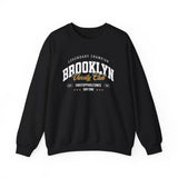 Brooklyn Varsity Club Crewneck Sweatshirt — Retro Athletic Pullover