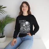 Don't Be Negative Skull Camera Sweatshirt