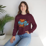 Crewneck Sweatshirt — "No Regrets Just Fun" Retro Graphic
