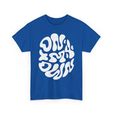 Groovy Unisex Heavy Cotton Tee | Perfect for Everyday Wear, Gifts, Casual Outings, Music Festivals, and Eco-Friendly Fashion