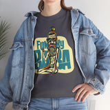 Funky Baba Unisex Heavy Cotton Tee, Retro T-Shirt, Casual Wear, Gift for Tea Lovers, Summer Outfit, Streetwear