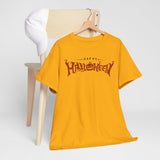 Happy Halloween Unisex Heavy Cotton Tee, Spooky Shirt, Fall Fashion, Pumpkin Tee, Halloween Costume, Gift for Halloween Lovers