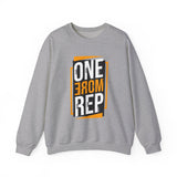 One More Rep Sweatshirt – Motivational Gym Crewneck