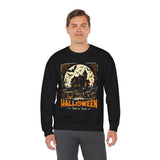 Halloween Sweatshirt, Unisex Crewneck, Trick or Treat Apparel, Spooky Season Fashion, Fall Wardrobe Essential