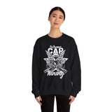 Crewneck Sweatshirt — “Extreme Cap Tuning” Engine Skull Graphic