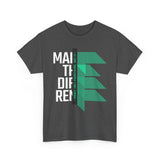Make the Difference Unisex Heavy Cotton Tee, Motivational Shirt, Casual Wear, Gift Idea, Inspirational Apparel