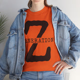 Generation Z T-Shirt — Bold 'Z' Graphic Tee