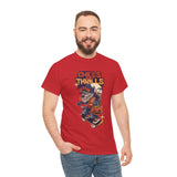 Halloween Skateboard Tee, Chills and Thrills Graphic T-Shirt, Unisex Cotton Shirt, Fall Fashion, Halloween Costume, Gift for Skaters