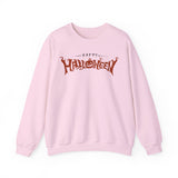 Halloween Crewneck Sweatshirt, Cozy Fall Fashion, Unisex Halloween Apparel, Pumpkin Sweater, Spooky Season Gift