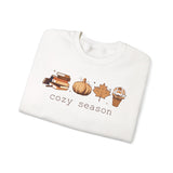 Cozy Season Sweatshirt - Casual Fall Apparel for Book Lovers, Unisex Crewneck for Autumn Celebrations, Perfect Gift