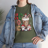 Christmas Ho Ho Ho Hot Cocoa Tee — Cute Gnome Holiday T-Shirt